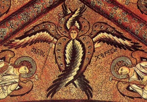 Cherub from the Cathedral of Cefalu, Sicily (c. 1200)